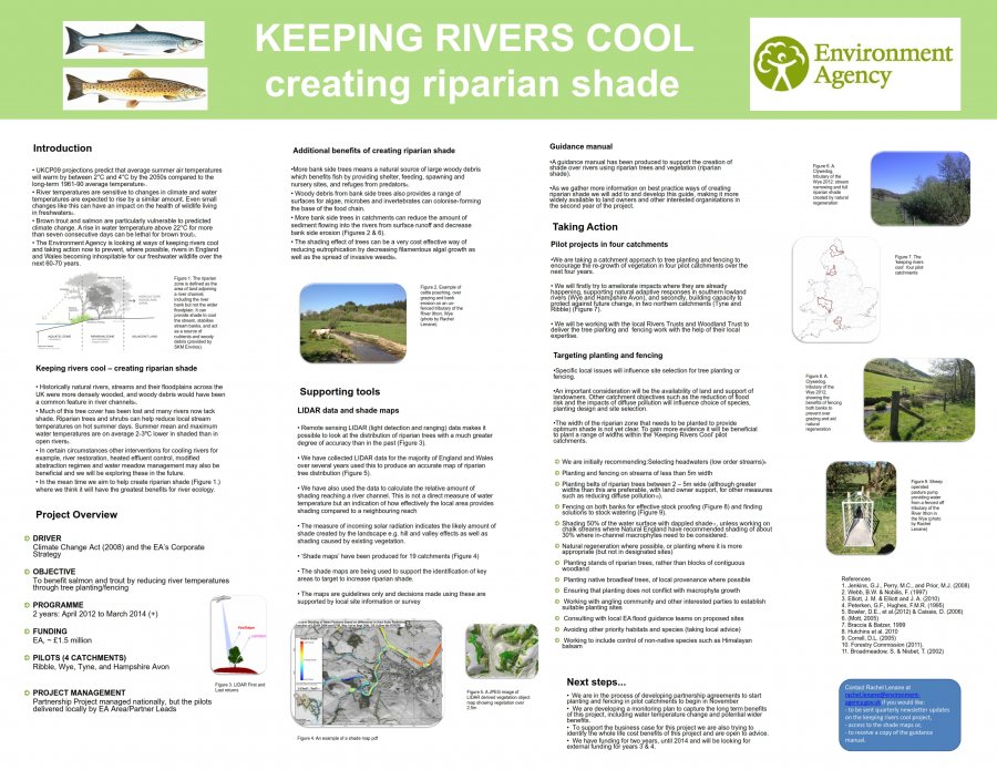Keeping Rivers Cool Riparian Shade