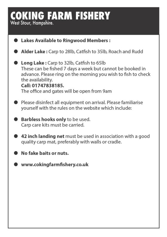 Coking Farm Fishery 